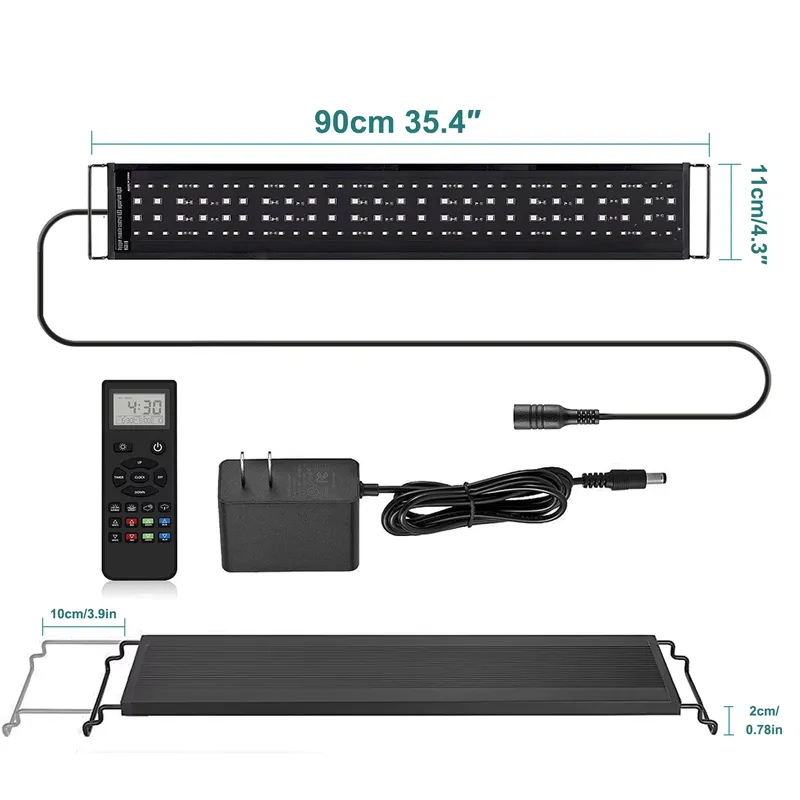 Aquarium Plants Live - SIROKA 90cm Remote Control Smart LED