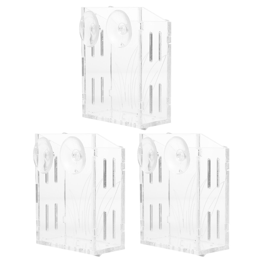 Plant Aquarium Pot - 3Pcs Aquarium Plant Holder Clear Hanging