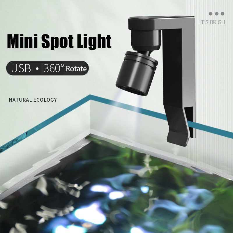 USB Clamp Light Waterproof Whi - Aquarium Plant Light review and price