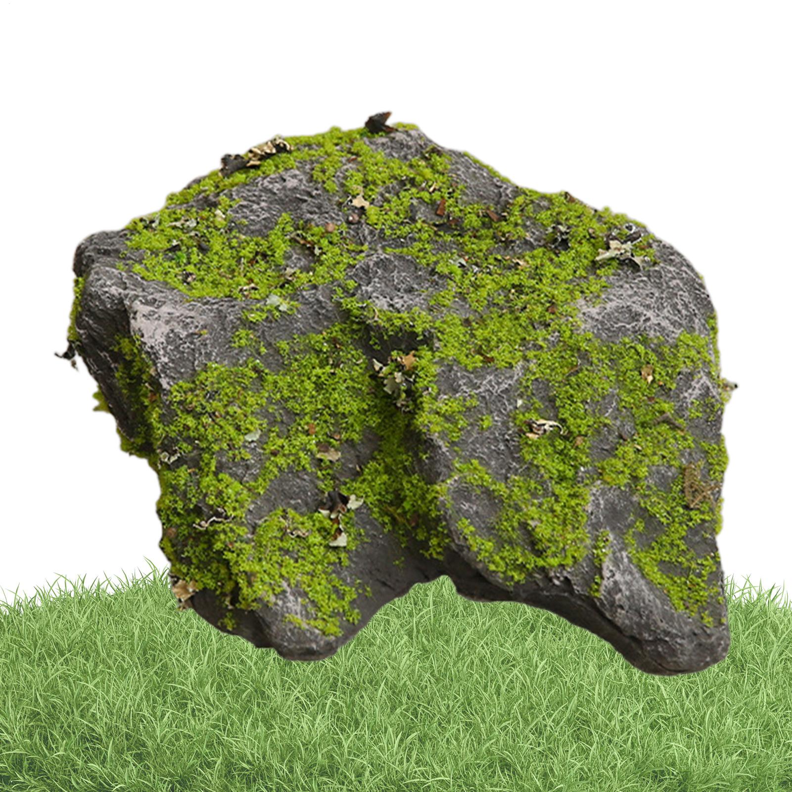 Artificial Rock Realistic Moss - Aquarium Moss review and price